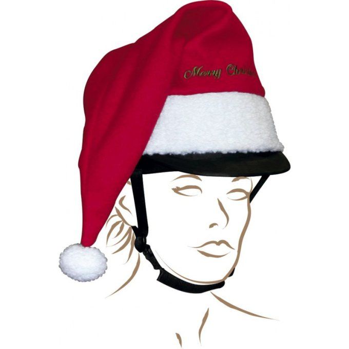 Couvre casque EQUITHÈME "Noël" 