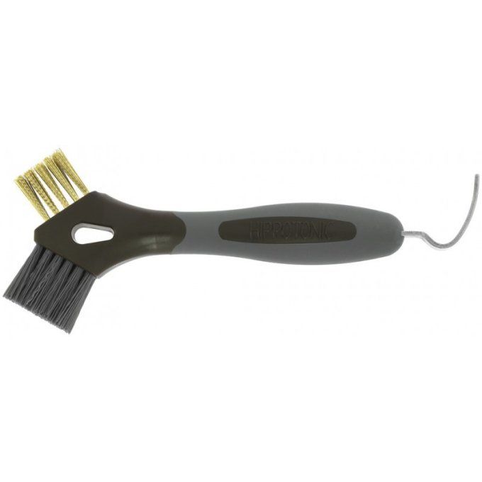 Cure-pieds brosse métal Hippotonic