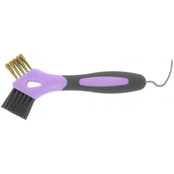 Cure-pieds brosse métal Hippotonic