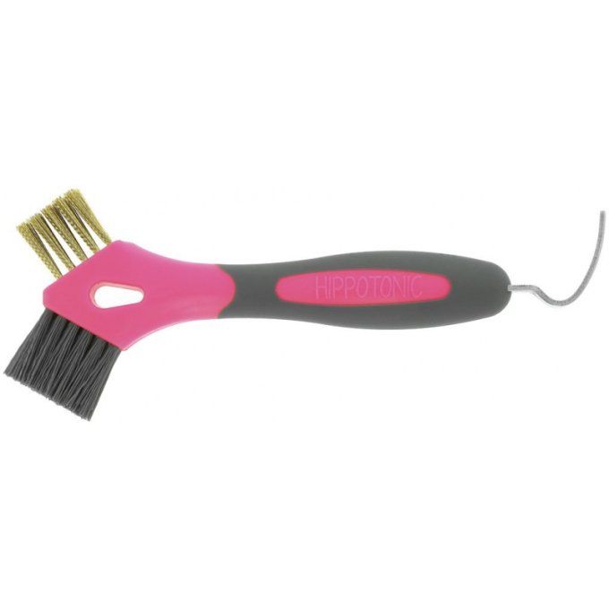 Cure-pieds brosse métal Hippotonic