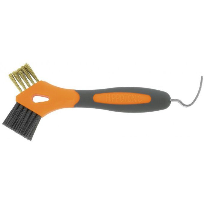 Cure-pieds brosse métal Hippotonic