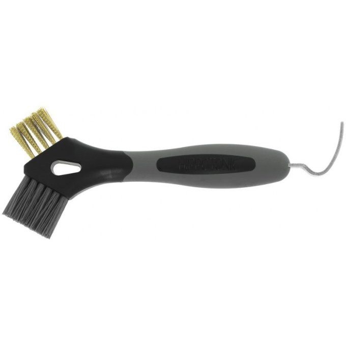 Cure-pieds brosse métal Hippotonic
