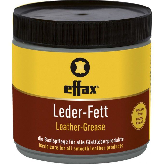 EFFAX Graisse pour cuir noire 