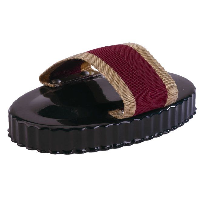 Étrille ovale Hippo-Tonic métallique éco