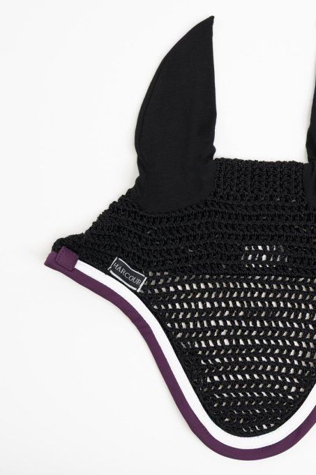 Bonnet Feeby Harcour Noir/Figue
