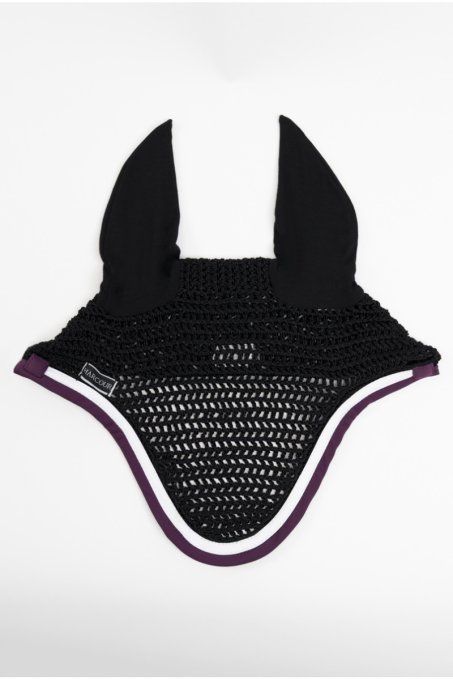 Bonnet Feeby Harcour Noir/Figue