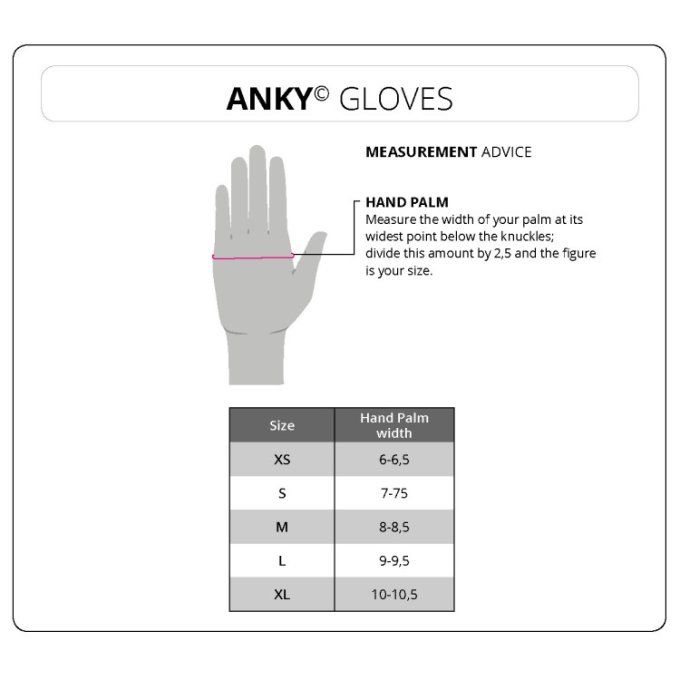 Gants Anky Technical Mesh