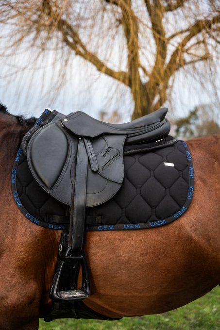 Tapis GEM Love Obstacle - Noir/Bleu roi