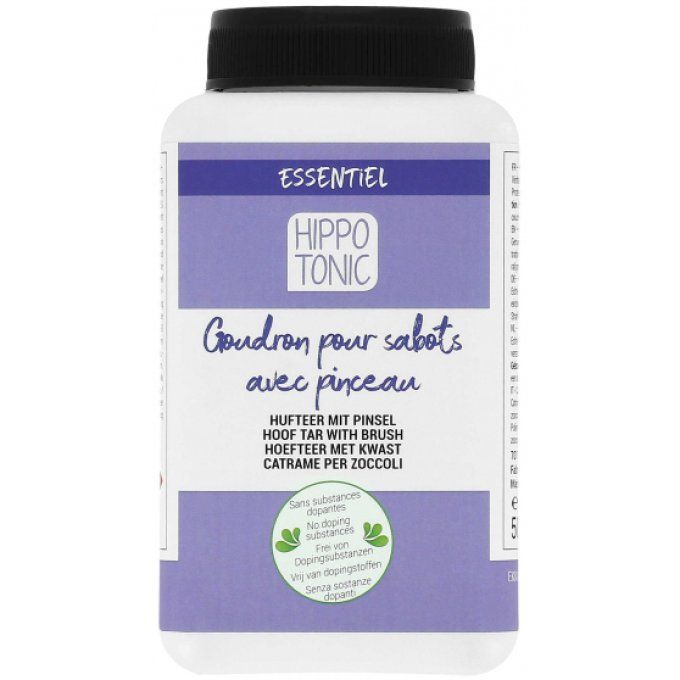 Goudron pour sabots Hippo-Tonic avec pinceau