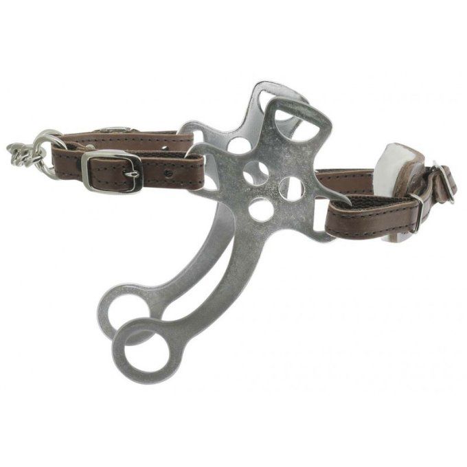 Hackamore METALAB acier chromé 