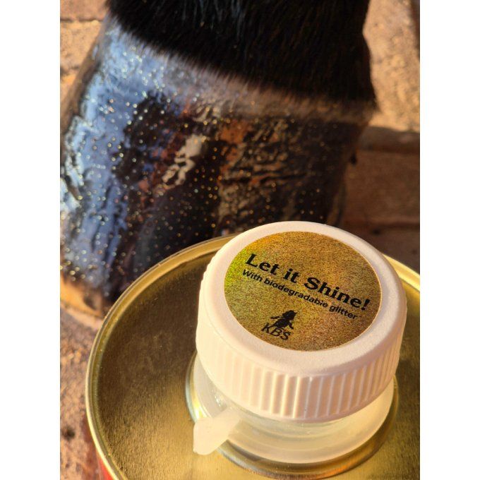 Huile pour sabots Kevin Bacon's Hoof Dressing pailleté