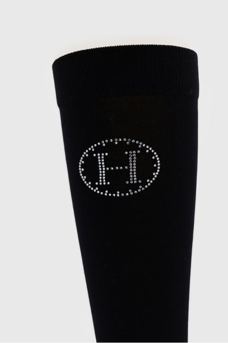 Chaussettes d'équitation Harcour ICONIC à strass – Femme