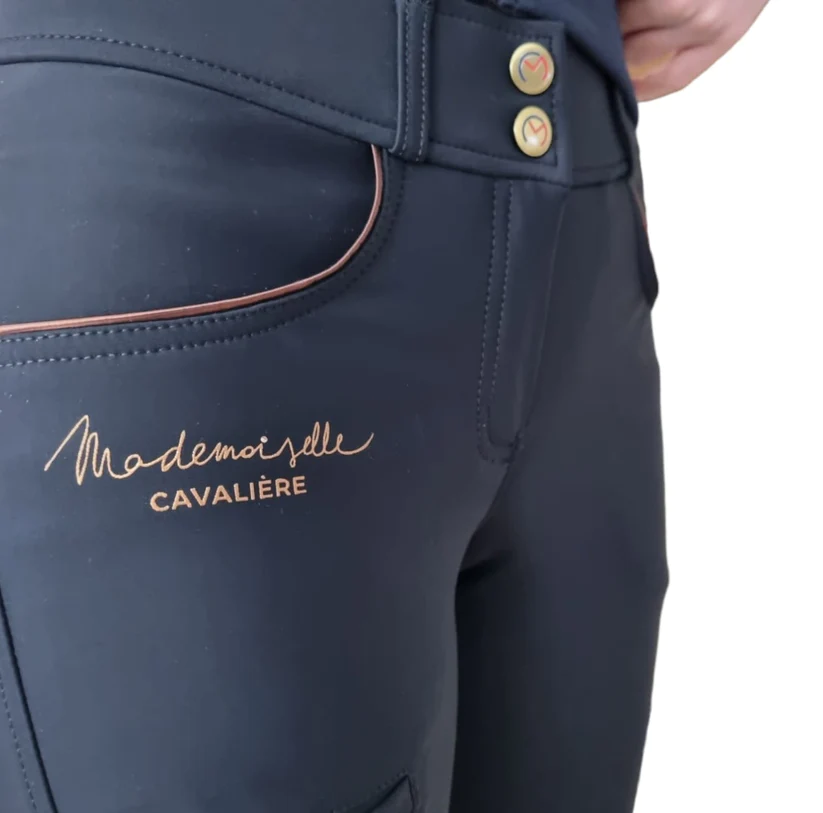 Pantalon SO CHIC Navy - Mademoiselle cavalière