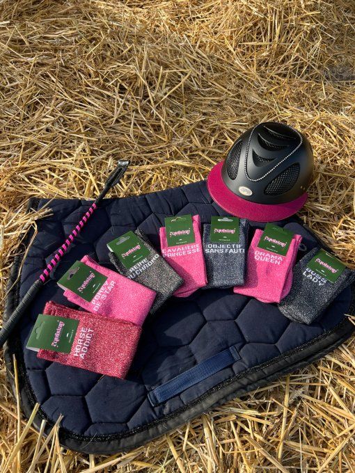 Chaussettes d'équitation à paillettes Equislay