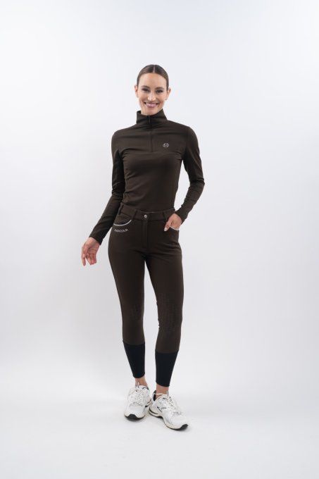    PANTALON HARCOUR Jaltika Cacao