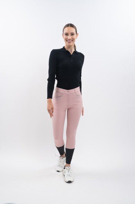   PANTALON HARCOUR Jaltika Pivoine (Rose clair)