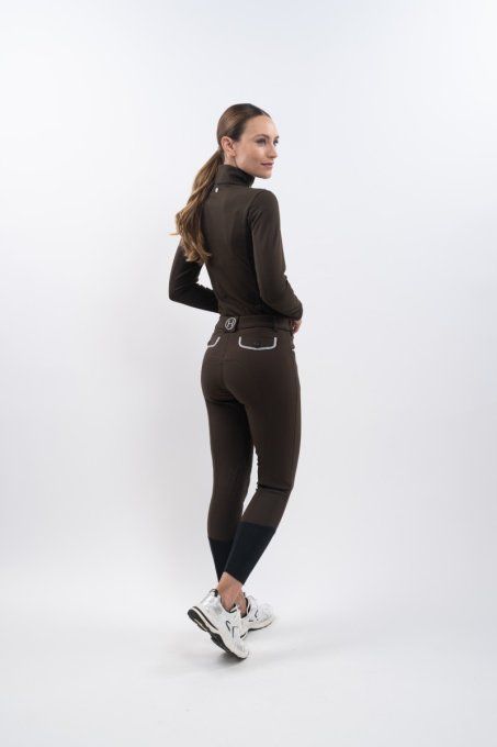    PANTALON HARCOUR Jaltika Cacao