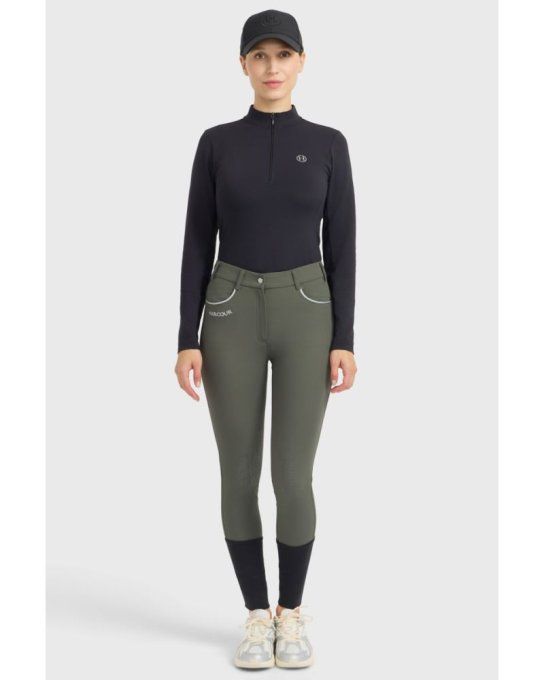 Pantalon d'équitation Jaltika Vert Olive – Harcour