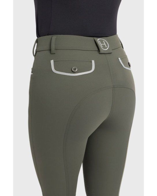 Pantalon d'équitation Jaltika Vert Olive – Harcour