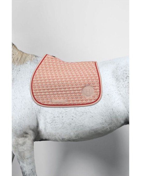 Tapis de selle KAREMBAR Jump Shell Grapefruit - Harcour 