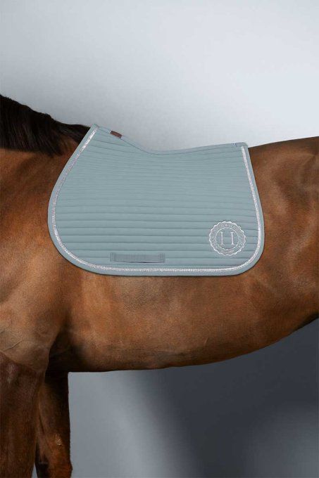 HARCOUR- Tapis de selle - KAREMBAR - Grey Green