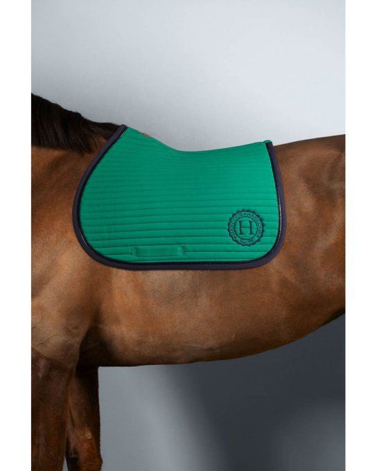 HARCOUR- Tapis de selle - KAREMBAR - Vert Emeraude