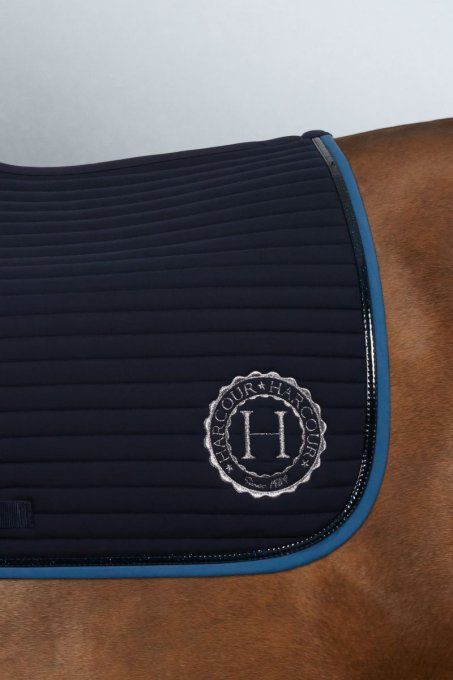 HARCOUR- Tapis de selle - KAREMBAR -NAVY STEEL BLUE