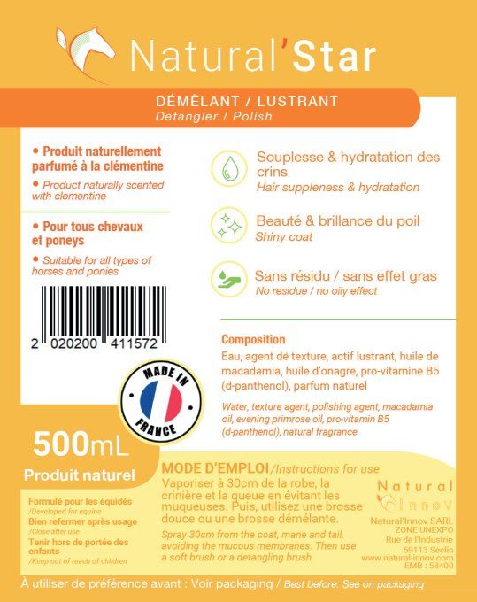 Natural’Star - Démélant