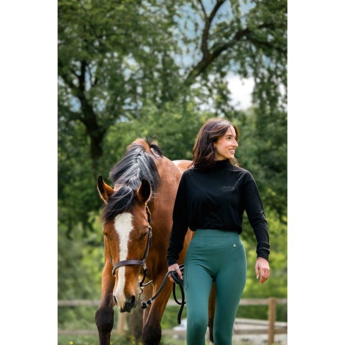 Legging Je t'aime - EQUITHÈME - Acacia