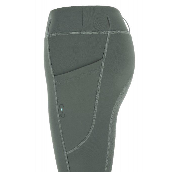   Legging polaire Riding World Volga fond silicone - Femme 