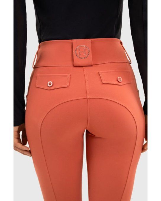Pantalon d'équitation Luce Pamplemousse - HARCOUR