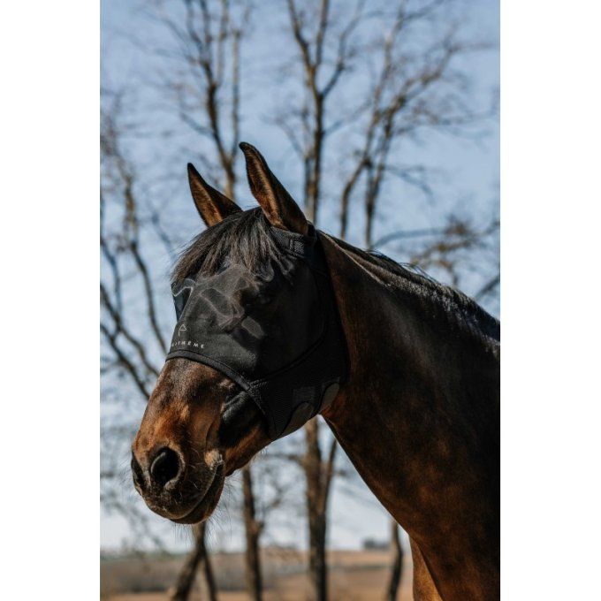 Masque anti-mouches anti-UV EQUITHÈME - Mesh sans oreilles