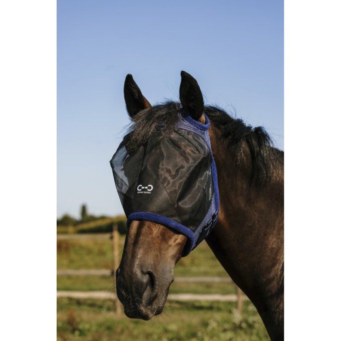 Masque anti-mouches Riding World First - Sans oreilles