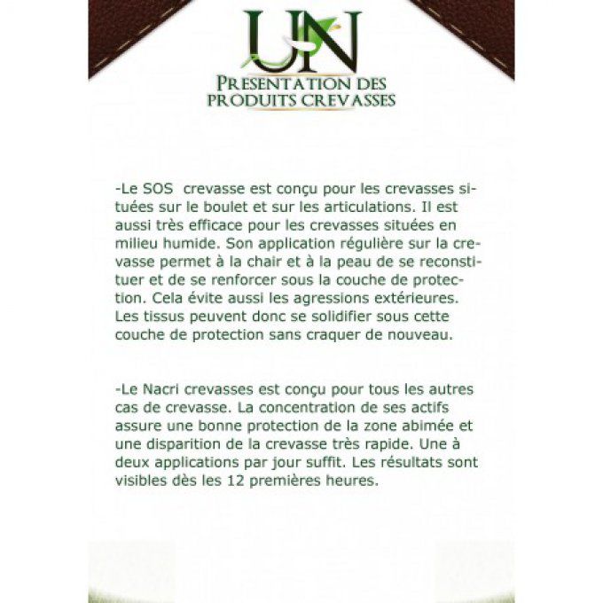  Ungula Naturalis - SOS LESIONS Nacri crevasse 