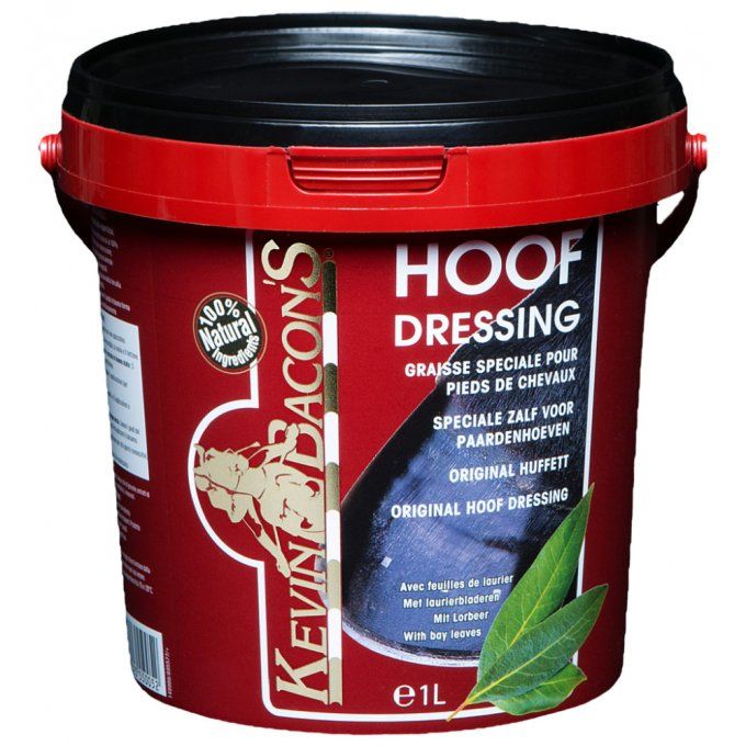 Graisse pour sabots KEVIN BACON'S Hoof Dressing - Noir