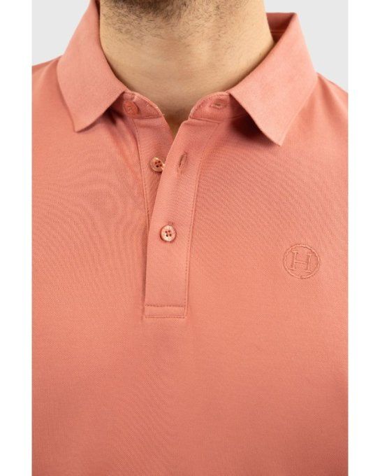 Polo Oscar Rose Aurore Harcour - Homme