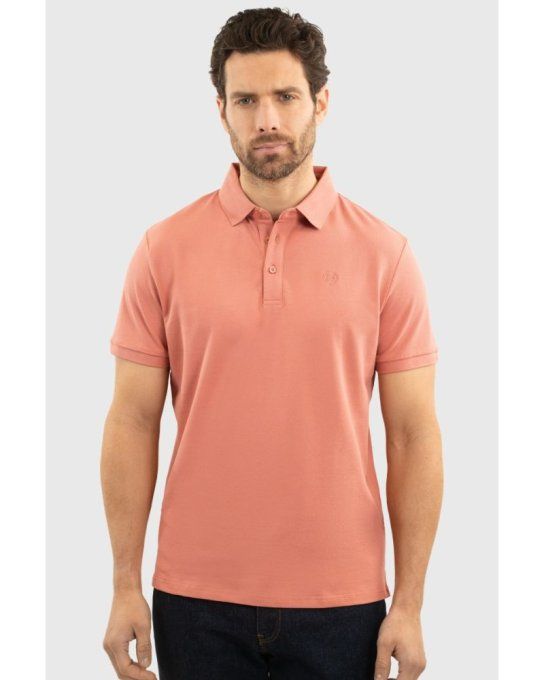 Polo Oscar Rose Aurore Harcour - Homme