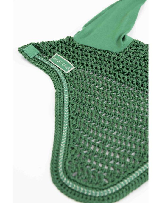 HARCOUIR - PACK Tapis Sunny et bonnet Funny Green/Light Gold