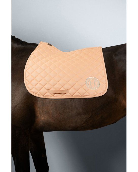 HARCOUIR - PACK Tapis Sunny et bonnet Funny Apricot/Light Gold - Copie