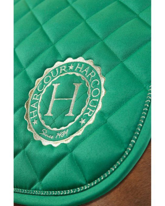 HARCOUIR - PACK Tapis Sunny et bonnet Funny Green/Light Gold