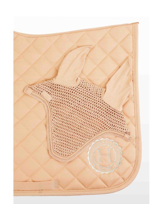 HARCOUIR - PACK Tapis Sunny et bonnet Funny Apricot/Light Gold - Copie