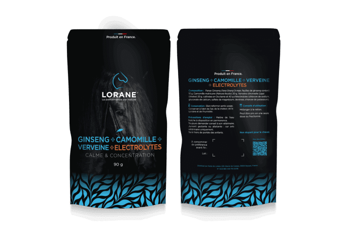 Ginseng + Camomille + Verveine + Électrolytes Lorane - Calme et concentration Unidose