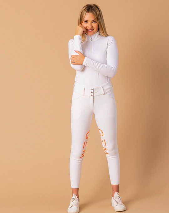 Pantalon GEM Max Blanc