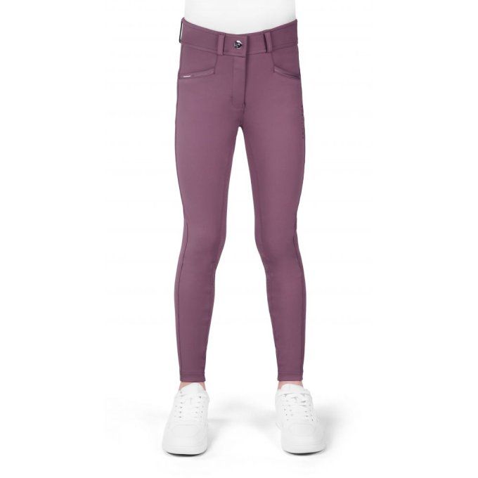 Pantalon EQUITHÈME Carly fond silicone - Enfant