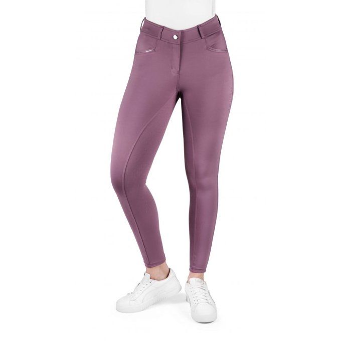 Pantalon EQUITHÈME Carly fond silicone - Femme