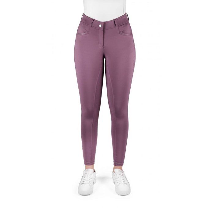 Pantalon EQUITHÈME Carly fond silicone - Femme