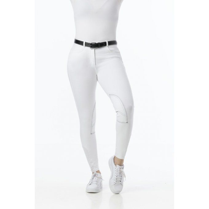 Pantalon Riding Wolrd Alexandrie ENFANTS Blanc