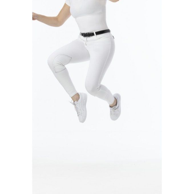 Pantalon RIDING WORLD "Alexandrie" Blanc