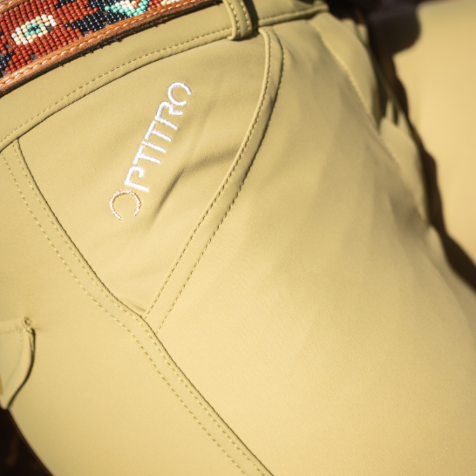 Pantalon d'équitation Ilma Kaki - Optitro  