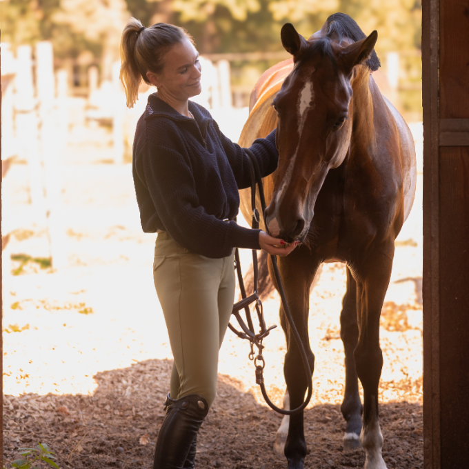 Pantalon d'équitation Ilma Kaki - Optitro  